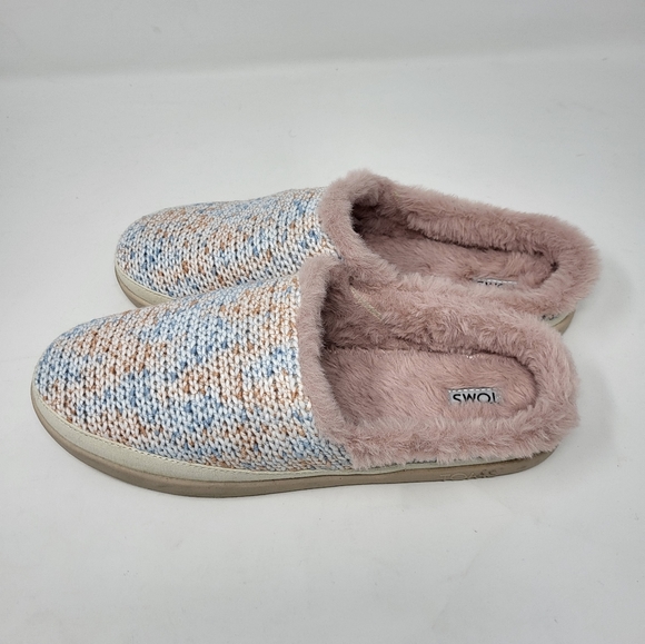 TOMS Sage Mule  Womens Pink Casual Slippers Slip On Mule 9.5 New - Picture 2 of 8